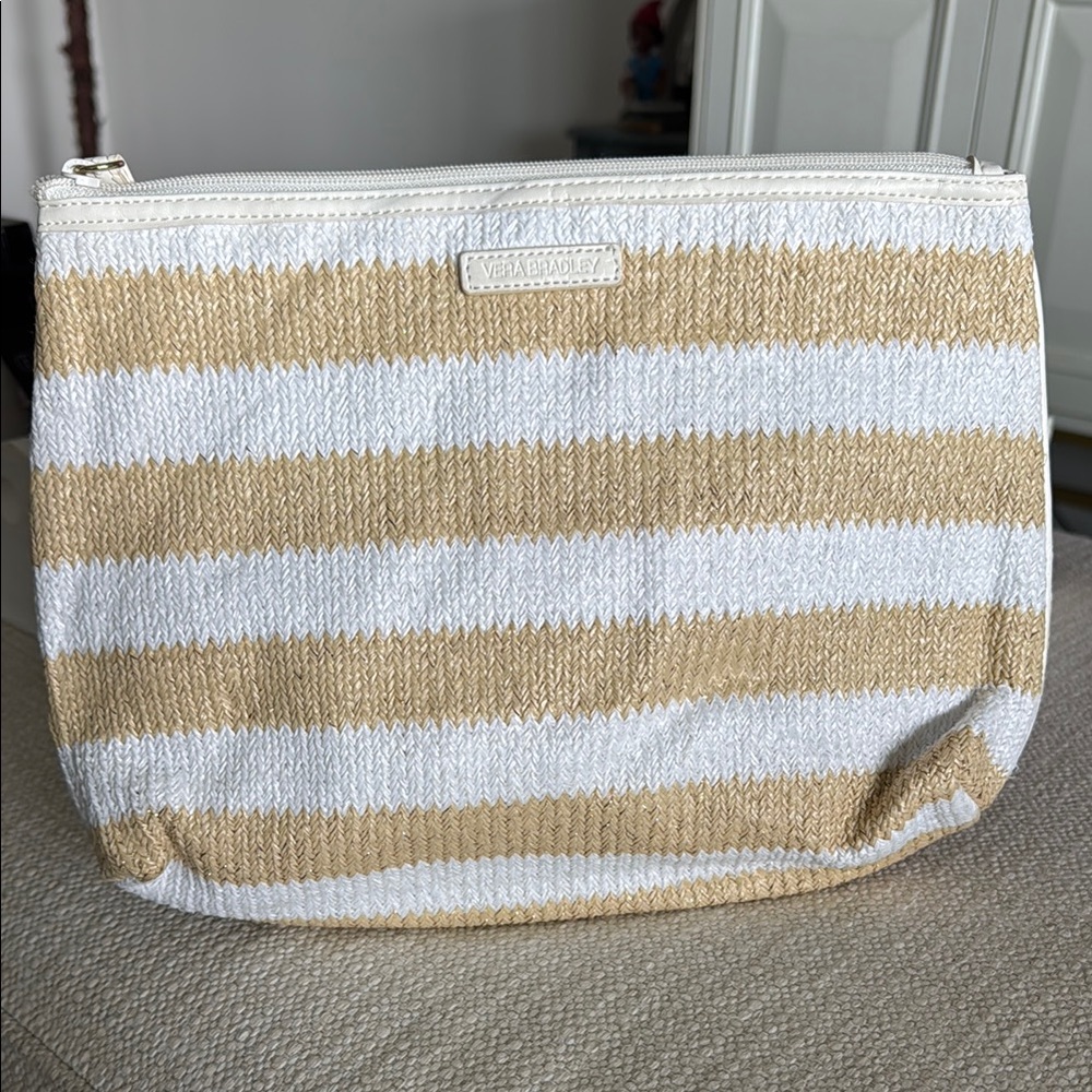 Vera Bradley Striped Pouch Lined